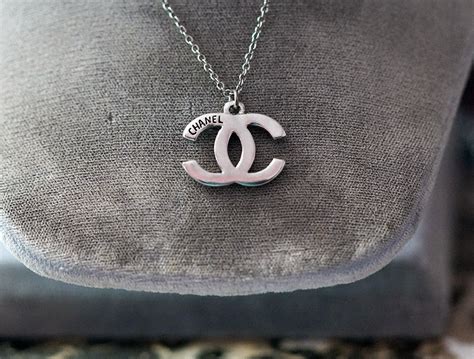 chanel inspired necklace replica|chanel copy necklace.